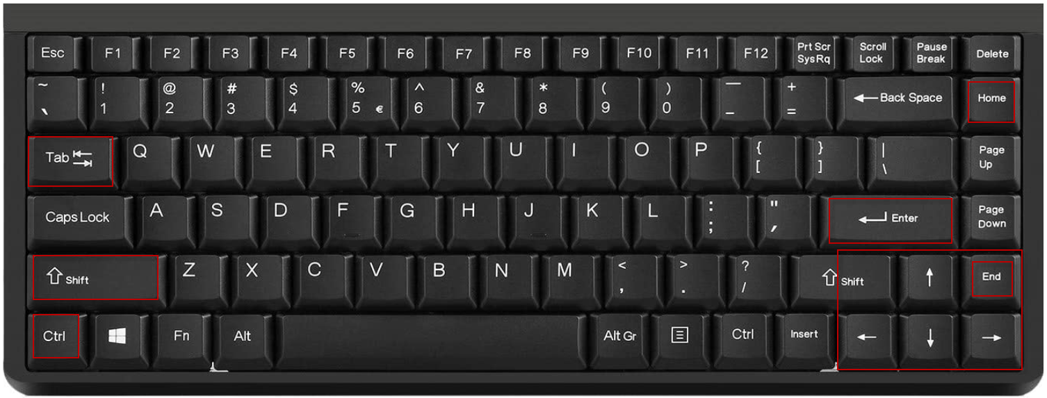 KBH - keyboard