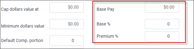 SSCPRH - Base Pay percent
