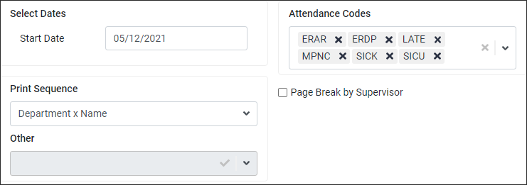 RPH - Manual Empl Time Sheet - Configuration