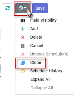 DSH - clone option