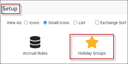 HTML5 - Navigate Holiday Groups