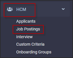 HTML5 - Navigate HCM Job Positions