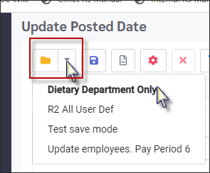 MSH - posted Date saved settings List