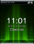 ZK - Check in screen