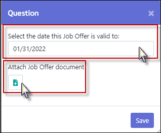 ROB - Job Offer valid date