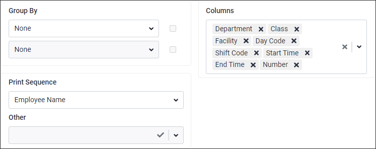 RPH - MIssing Employee - Configuration