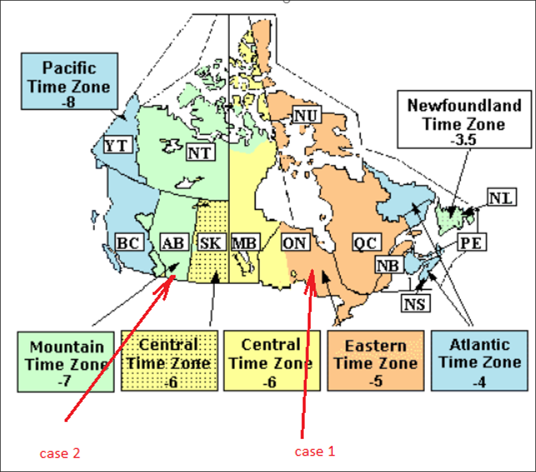 MMH - Time Zone Map