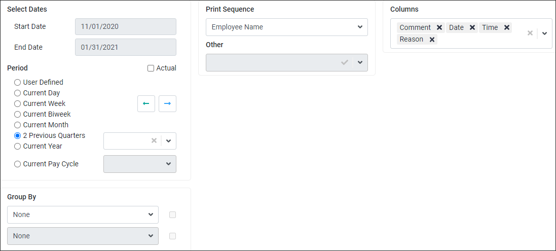 RPH - Follow Up - Configuration