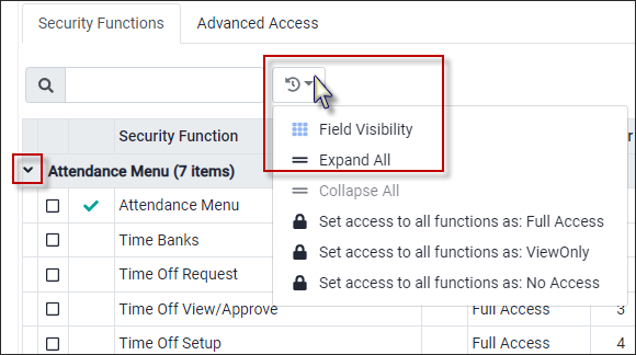 SAH - expand functions