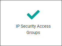 HTML5 - Navigate IP Security Access Group