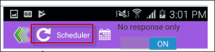 MM - Scheduler refresh button