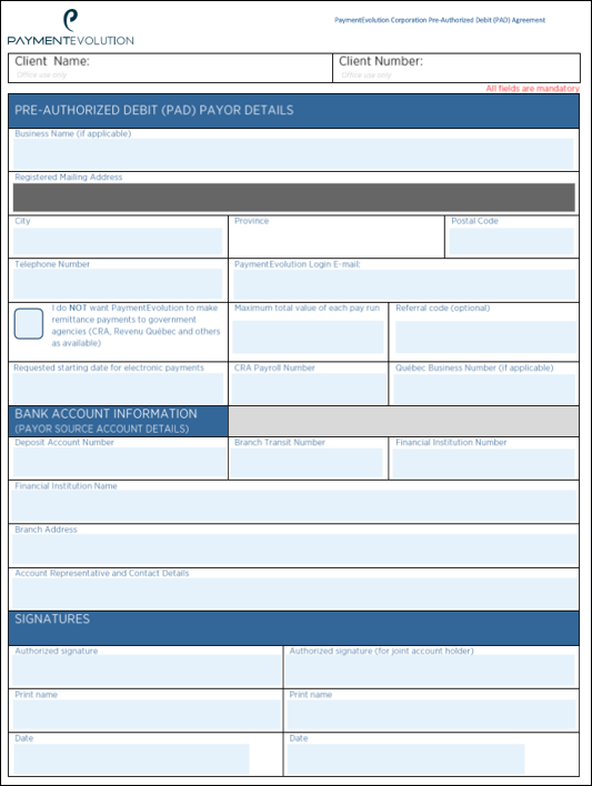 SSC PR - PE PAD info sheet