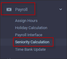 HTML5 - Navigate Payroll Seniority Calculation