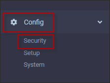 HTML5 - Navigate Config Security