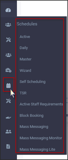 WCH - Select icon when menu is hidden