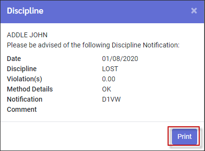 EPH - Discipline notice - print