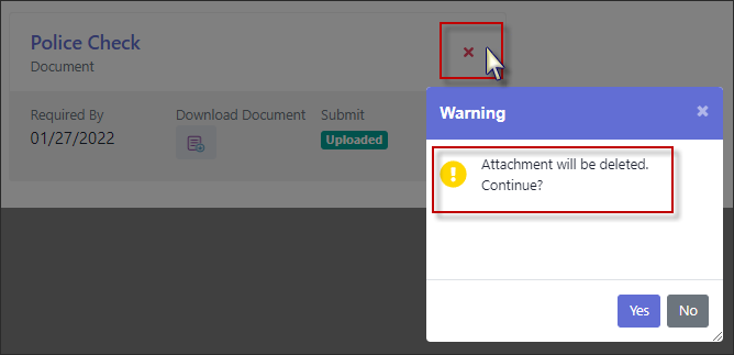 APPC - delete attachment