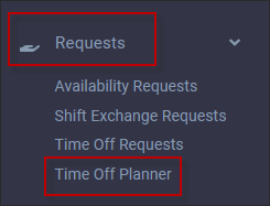 HTML5 - Navigate Time Off Planner