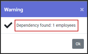 SKH - Dependency warning