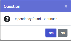 HTML - Dependency warning