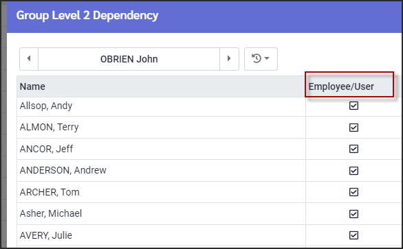 SAH - dependency window